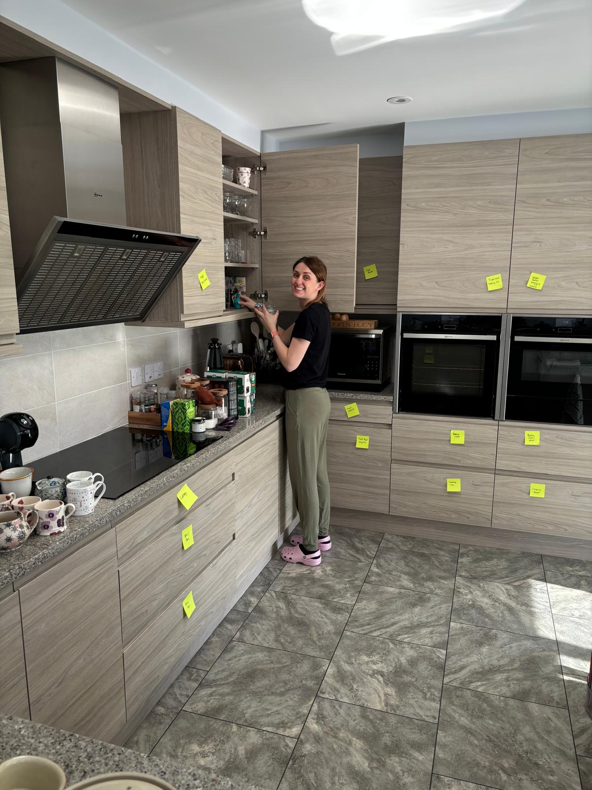 professional organiser at work
